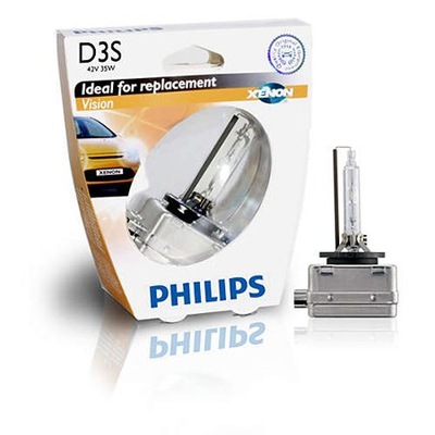 Philips D3S Vision Xenon Żarnik 4100K 35W 42V