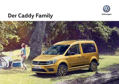 Volkswagen Vw Caddy Family prospekt 2016 