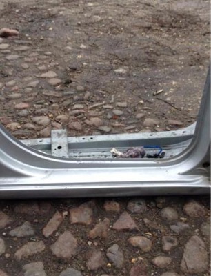 Поріг правий renault scenic iii фото №1