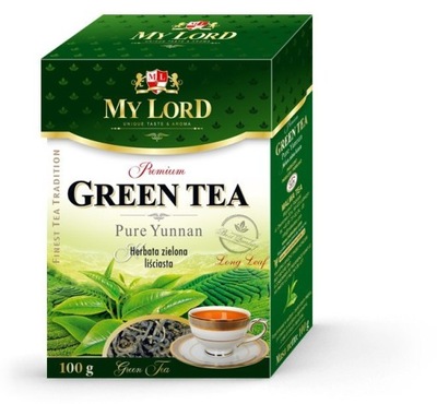 HERBATA ZIELONA GREEN LIŚCIASTA MY LORD MALWA TEA