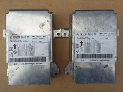 Mercedes датчик подушка безпеки модуль a2048208285 фото №1