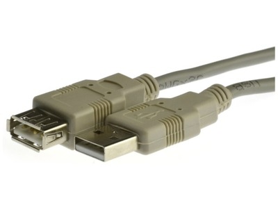Kabel przedłużacz USB A 2.0 męsko-żeński 3m