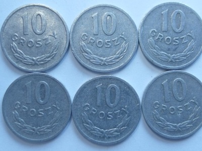 Moneta 10 gr 1967 r ładna