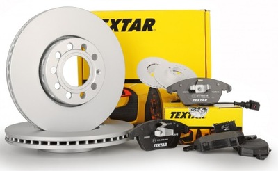 2× TEXTAR 92238403 DISQUE DE FREIN + TEXTAR SABOTS DE FREIN DE FREIN AVANT 2501401 - milautoparts-fr.ukrlive.com