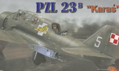 Samo PZL 23B Karaś model do sklejania Plastyk S063