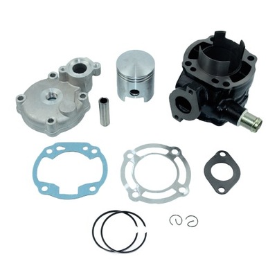 CYLINDER 70cc Z GŁOWICĄ SUZUKI KATANA APRILIA SR50