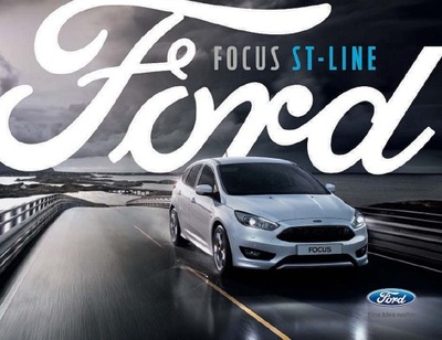 Ford Focus ST-Line prospekt 2016 Austria фото