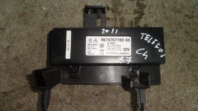 Модуль блок керування bluetooth citroen c4 b7 9674767780 фото №1
