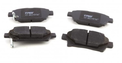 Trw тормозные колодки перед toyota yaris corolla prius фото №1