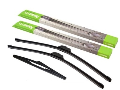 WIPER BLADES NEGOTTI VW GOLF 4 1997-2002 PRZOD+ REAR - milautoparts-fr.ukrlive.com