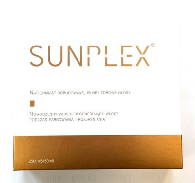 Sunplex zabieg regenerujący do włosów 5 x 50ml