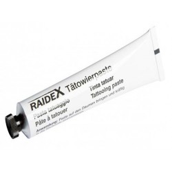 Tusz do tatuowania Raidex, czarny, farba, 60 g