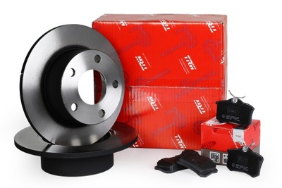 DISCS PADS TRW REAR - CITROEN JUMPER III 280MM - milautoparts-fr.ukrlive.com