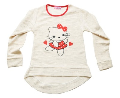 Bluzka bluzeczka sweterkowa HELLO KITTY 116