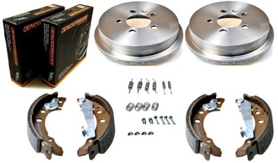 BEBNY BRAKE SHOES SET ASSEMBLY AUDI A2 SEAT IBIZA 6L 6J CORDOBA 6L 2002- - milautoparts-fr.ukrlive.com