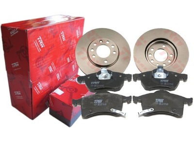 DISCS + PADS TRW FRONT OPEL ASTRA H ZAFIRA B - milautoparts-fr.ukrlive.com