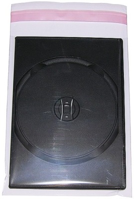 Koperty Foliowe na DVD 100 szt-140 x 180mm.