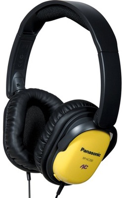 Słuchawki nauszne Panasonic RP-HC200 żółte