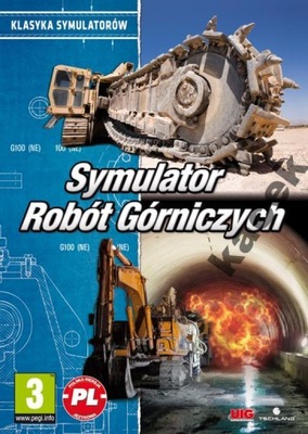 SYMULATOR ROBÓT GÓRNICZYCH PL gra PC nowa folia