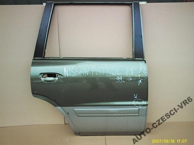 Дверь задние правое nissan patrol 99r- фото №1