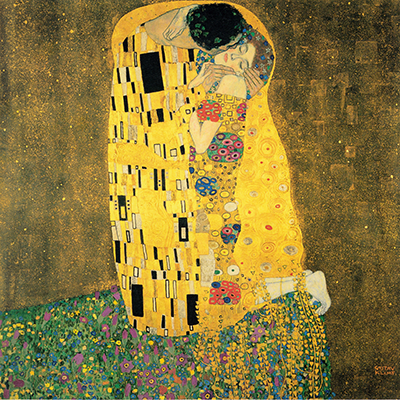 Reprodukcja obraz The Kiss - Gustav Klimt 55x55