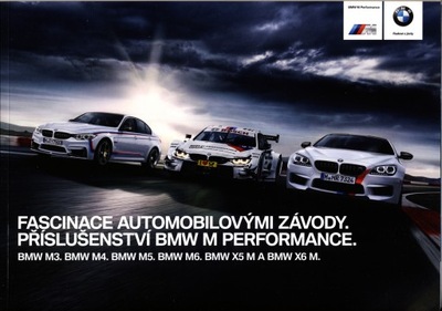 BMW M3 M4 M5 M6 X5M X6M PROSPEKT 2015 ACCESSORIES  