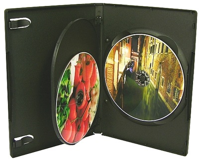 Pudełka na 3 x DVD 14mm 50 szt Wysoka jakość Wwa