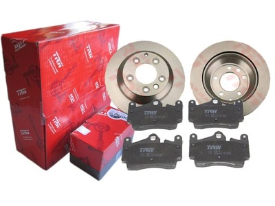 DISQUES + SABOTS DE FREIN TRW ARRIÈRE VW TOUAREG 7L 330MM - milautoparts-fr.ukrlive.com