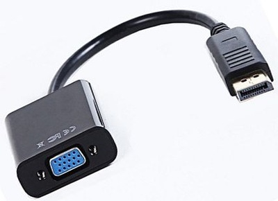 przejściówka adapter DP DisplayPort do VGA DSub