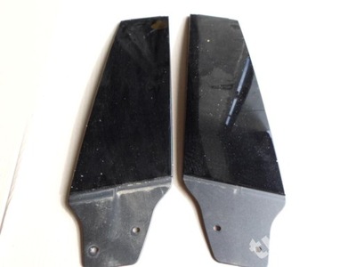 Vw cc fl 2012-14 r молдинг боковая zew, левая стойка фото №1