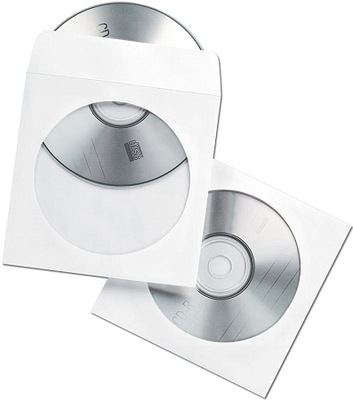 Koperty CD DVD z Okienkiem 500szt dobra jakość Wwa
