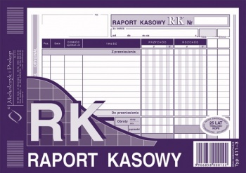 Michalczyk i Prokop Raport kasowy A5 411-3