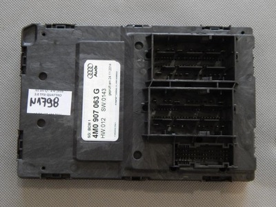 AUDI Q7 4M 3.0 TFSI CONTROL UNIT BORDNETZ 4M0907063G - milautoparts-fr.ukrlive.com