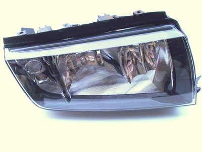 Фара правый лампа перед skoda fabia i czarna фото №1