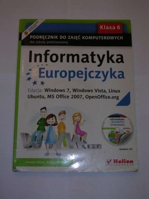 Informatyka Europejczyka Klasa 7 Podręcznik - - 11674827854 - Oficjalne ...