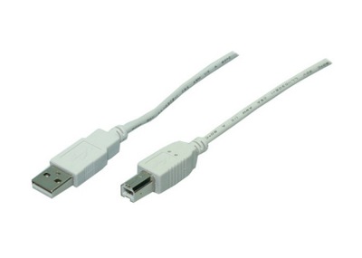 kabel USB 2.0 A-B 3,0m LogiLink CU0008
