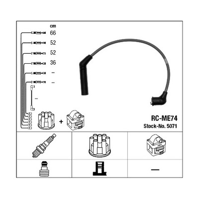 DRIVING GEAR NGK RC-ME74 5071 - milautoparts-fr.ukrlive.com