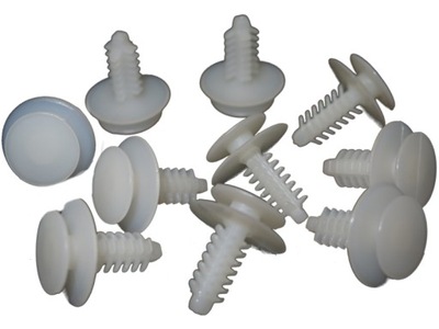 Клипсы штифты обивка багажника fiat palio punto фото №1