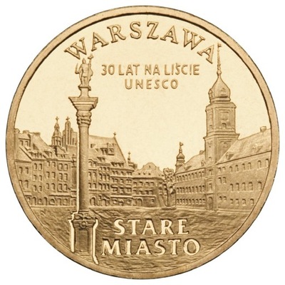 Moneta 2 zł Warszawa