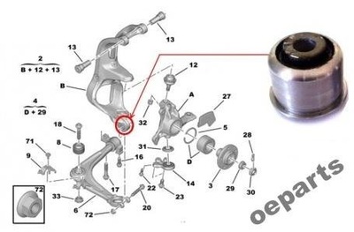 BLOCAGE SILENCIEUX PORTE-FUSÉE PEUGEOT 407 508 WSPORNIKA DE LIVIER - milautoparts-fr.ukrlive.com