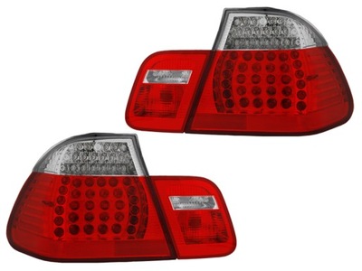 FEU ARRIÈRE KIT BMW 3 E46 SEDAN 1998- RED LED DIODE - milautoparts-fr.ukrlive.com