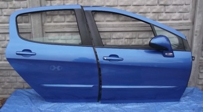 Peugeot 308 дверь правое перед полный демонтаж фото №1