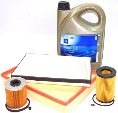 FILTERS + OIL GM 5W30 DEXOS2 OPEL SIGNUM 2.0DTI 2.2DTI - milautoparts-fr.ukrlive.com