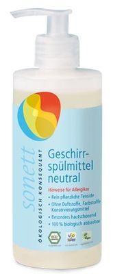 SONETT Płyn do naczyń NEUTRAL 300ml z dozownikiem