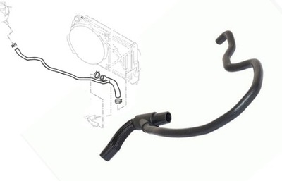 TUBULADURA DEL RADIADOR INFERIOR OPEL VECTRA B 2.0 DTI 97-03  