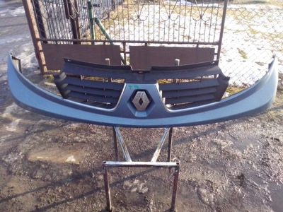 Решётка радиатора решётка радиатора renault trafic lift 07- хром фото №1