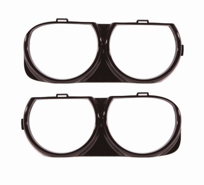 Рамка панель фары лампы правый dodge challenger 2015-21 фото №1