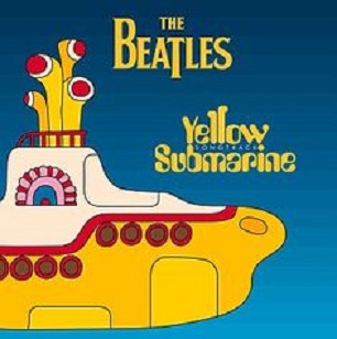 oryginalna przypinka THE BEATLES- YELLOW SUBMARINE