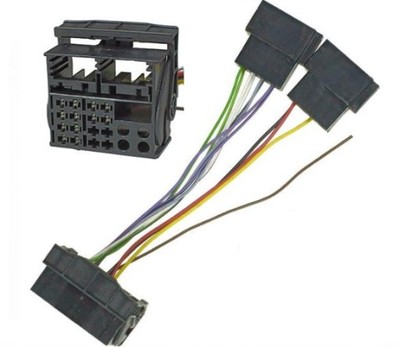 ZŁACZE ISO ADAPTER DO RADIA FABRYCZNEGO VW RCD 200 210 300 310 500