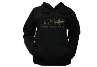 L BLUZA KAPTUR DAMSKA U2 BONO KONCERT PROMOCJA